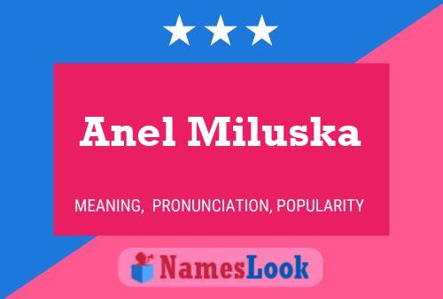 Anel Miluska Name Poster