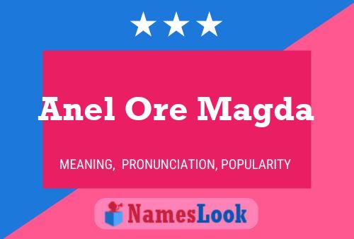 Anel Ore Magda Name Poster