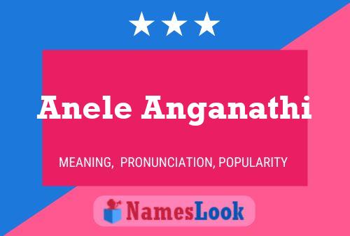 Anele Anganathi Name Poster