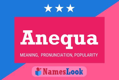 Anequa Name Poster