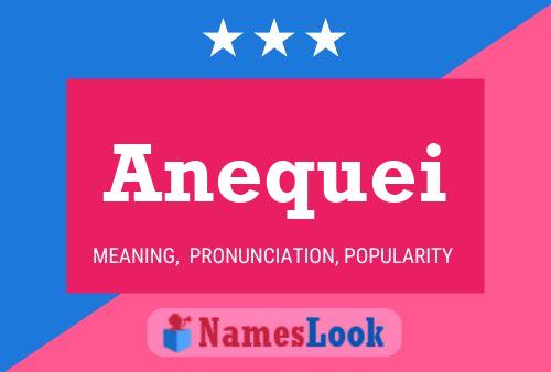 Anequei Name Poster