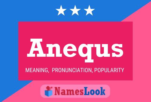 Anequs Name Poster