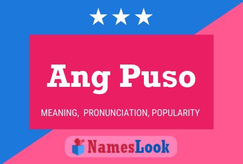 Ang Puso Name Poster