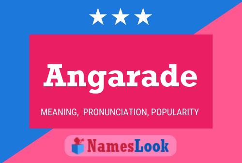 Angarade Name Poster