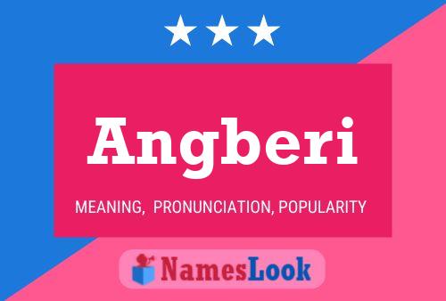 Angberi Name Poster