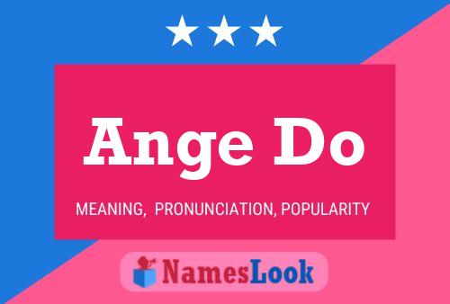 Ange Do Name Poster