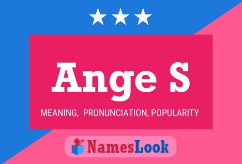 Ange S Name Poster