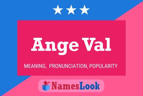 Ange Val Name Poster