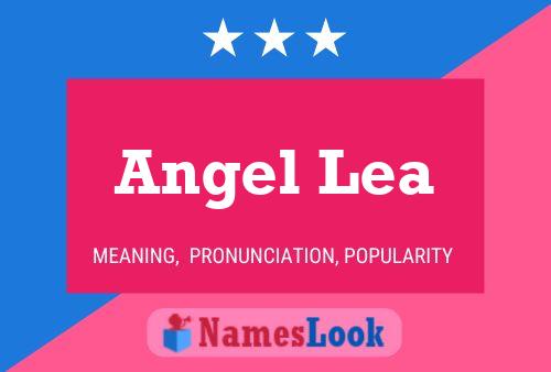 Angel Lea Name Poster