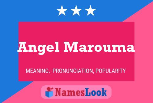 Angel Marouma Name Poster