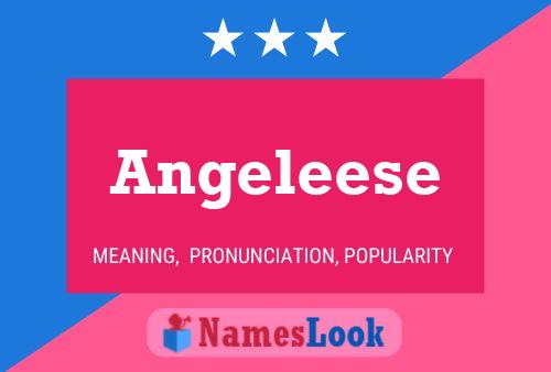 Angeleese Name Poster