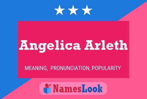 Angelica Arleth Name Poster