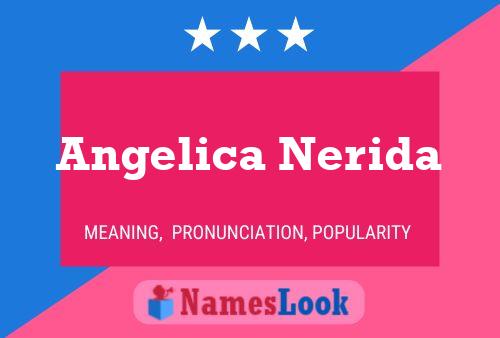 Angelica Nerida Name Poster