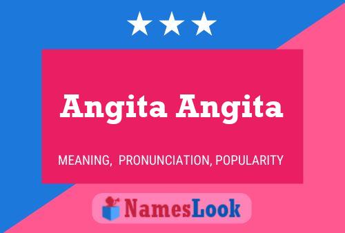 Angita Angita Name Poster