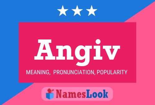 Angiv Name Poster