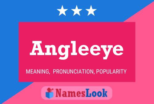 Angleeye Name Poster