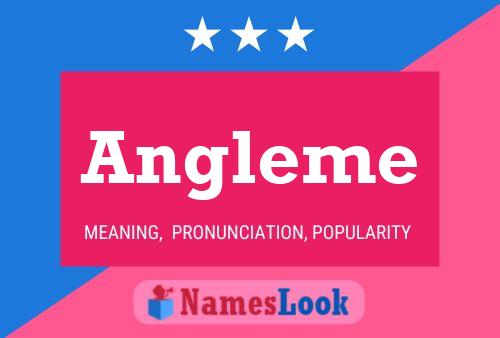 Angleme Name Poster