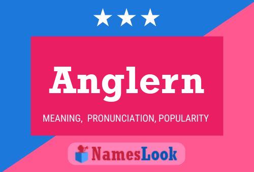 Anglern Name Poster