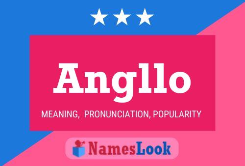 Angllo Name Poster