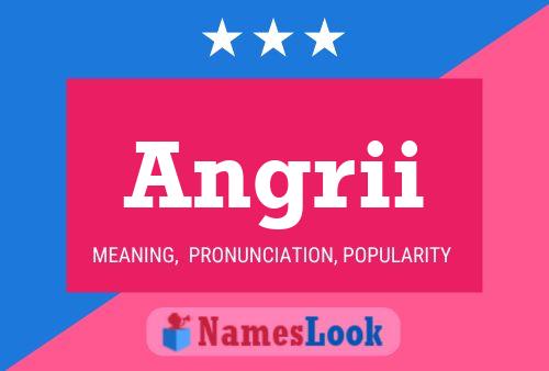 Angrii Name Poster