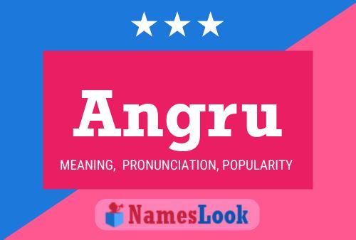 Angru Name Poster