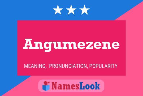 Angumezene Name Poster