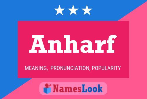 Anharf Name Poster