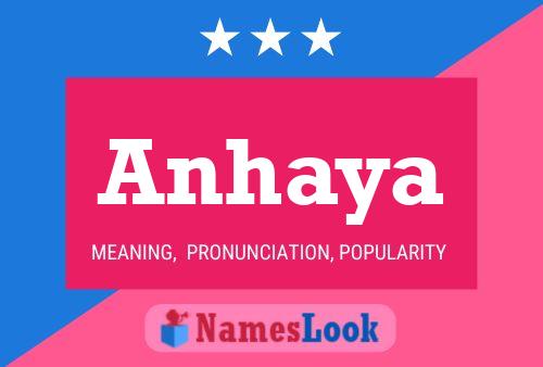 Anhaya Name Poster