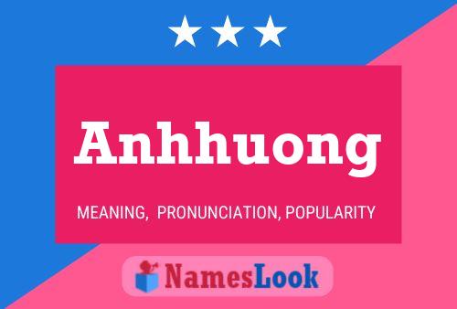 Anhhuong Name Poster