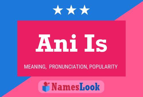 Ani Is Name Poster