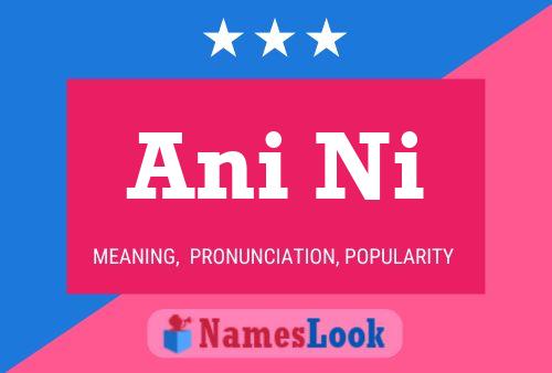 Ani Ni Name Poster