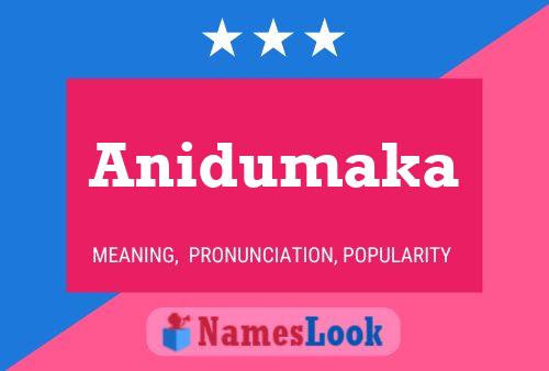 Anidumaka Name Poster