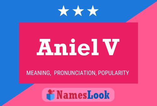 Aniel V Name Poster