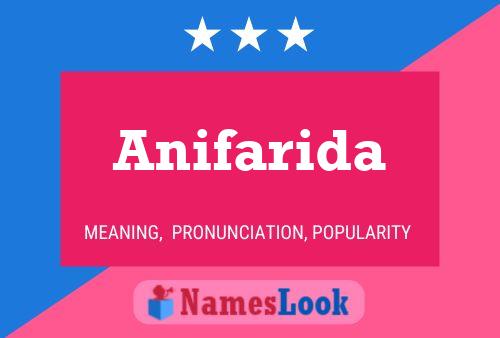 Anifarida Name Poster