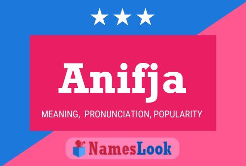 Anifja Name Poster