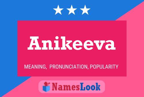 Anikeeva Name Poster