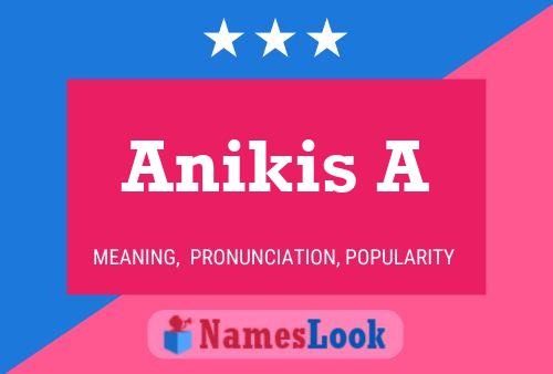 Anikis A Name Poster