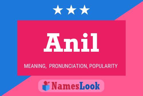 Anil Name Poster