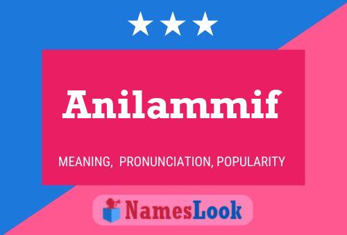 Anilammif Name Poster