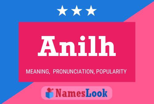 Anilh Name Poster