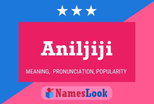 Aniljiji Name Poster