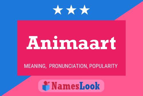 Animaart Name Poster