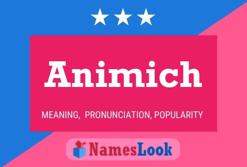 Animich Name Poster