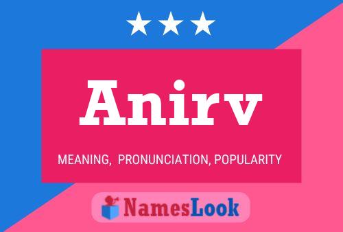 Anirv Name Poster