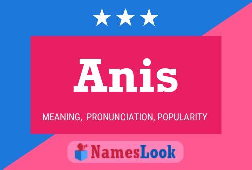 Anis Name Poster