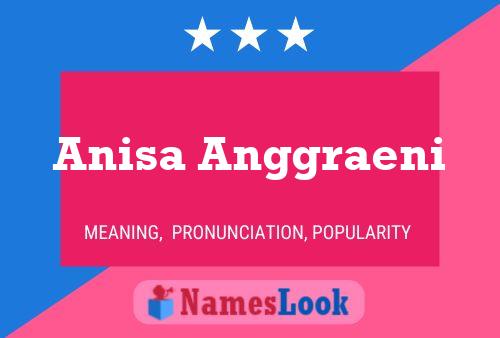 Anisa Anggraeni Name Poster