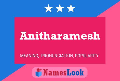 Anitharamesh Name Poster