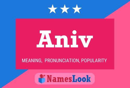 Aniv Name Poster