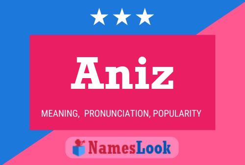 Aniz Name Poster