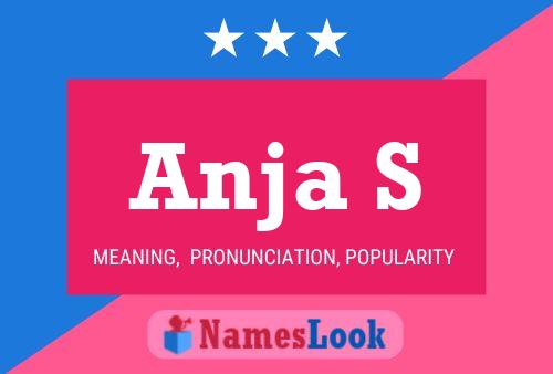 Anja S Name Poster